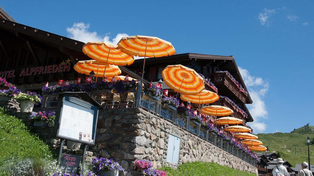 Hotel Alpfrieden Bettmeralp Esterno foto